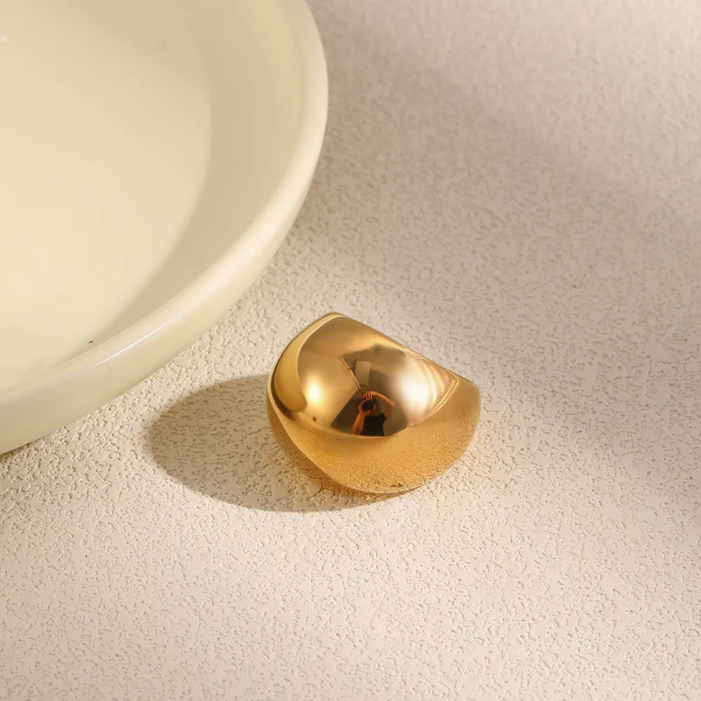 Gold Dome Ring