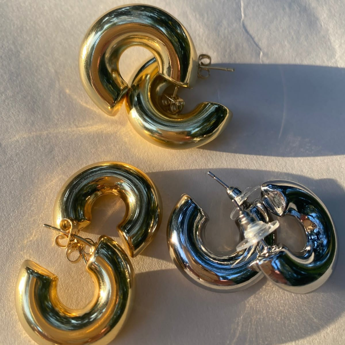 Bubble Hoop Earring
