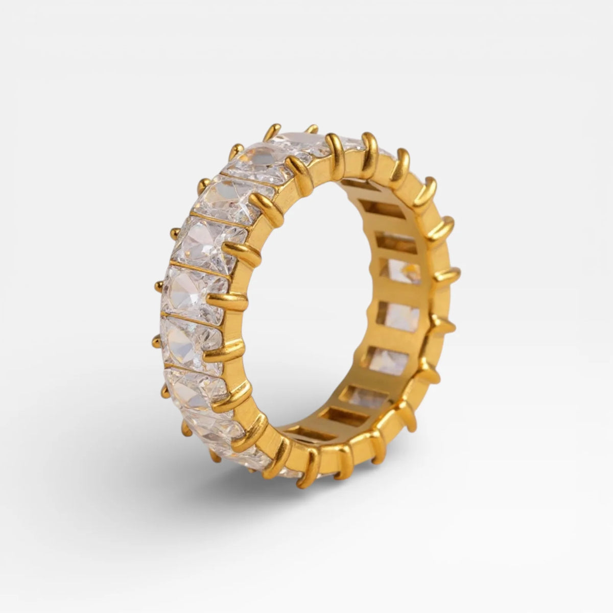 Geometric Eternity Ring
