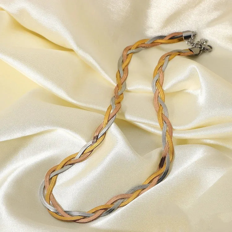 Triple Twist Herringbone