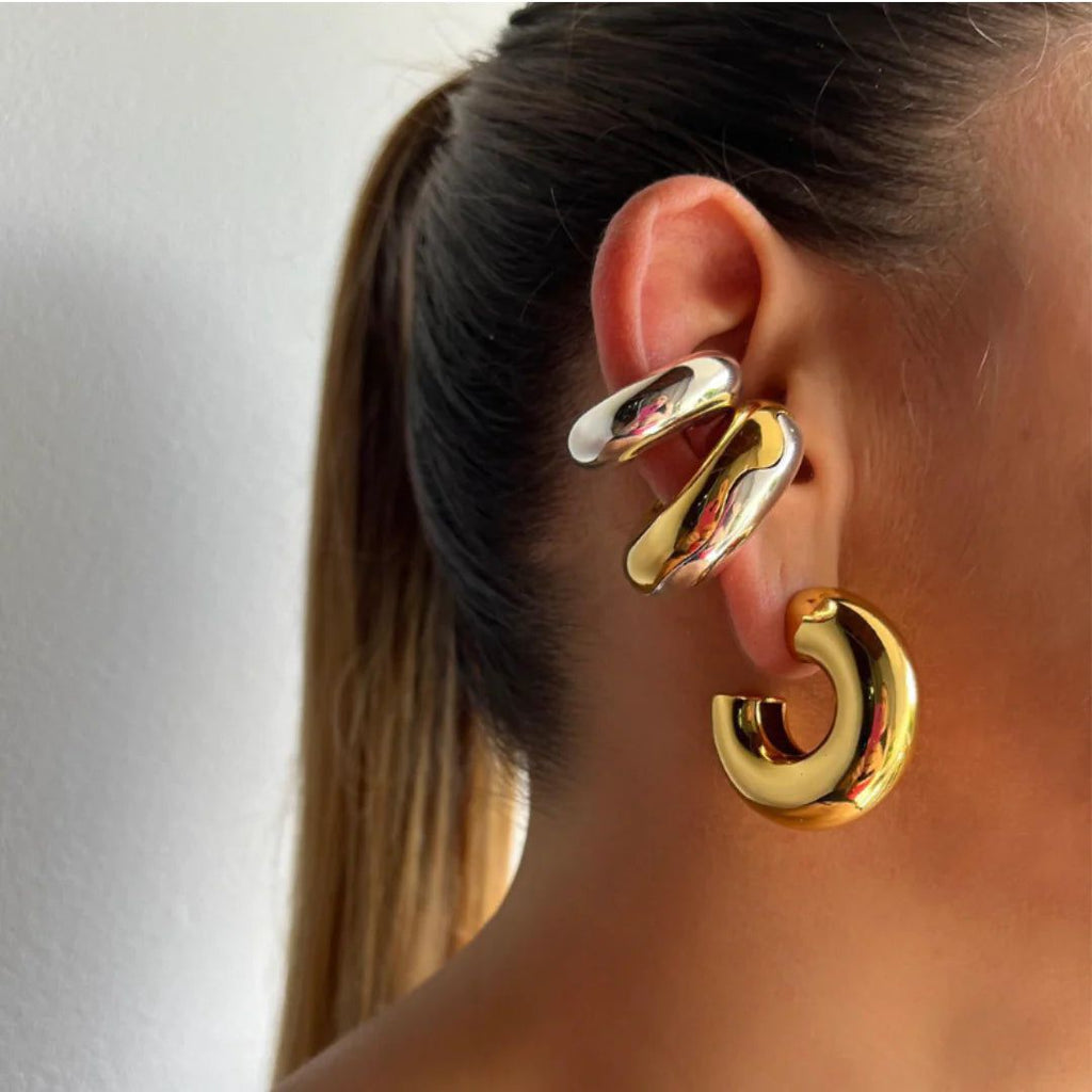 Bubble Hoop Earring