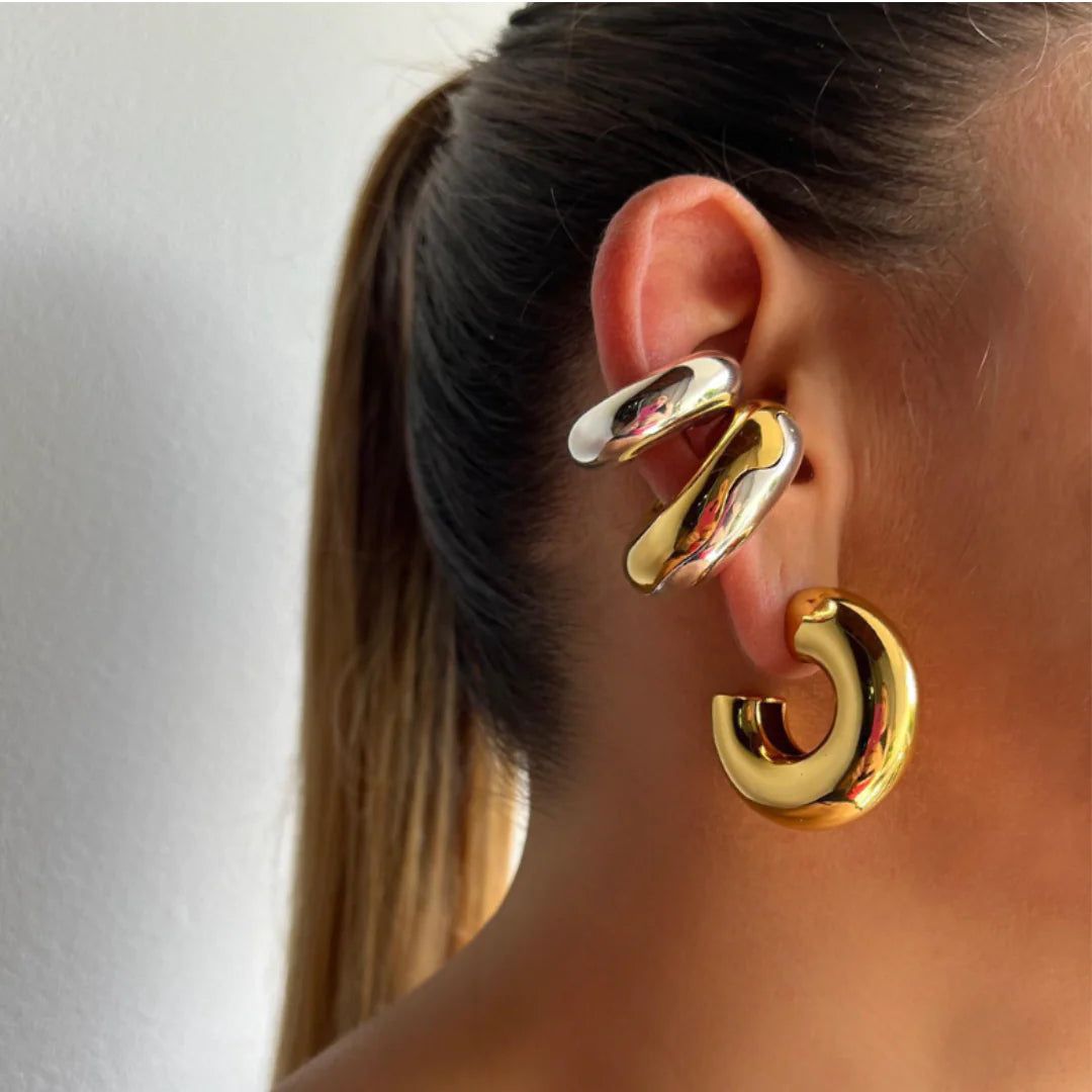 Bubble Hoop Earring