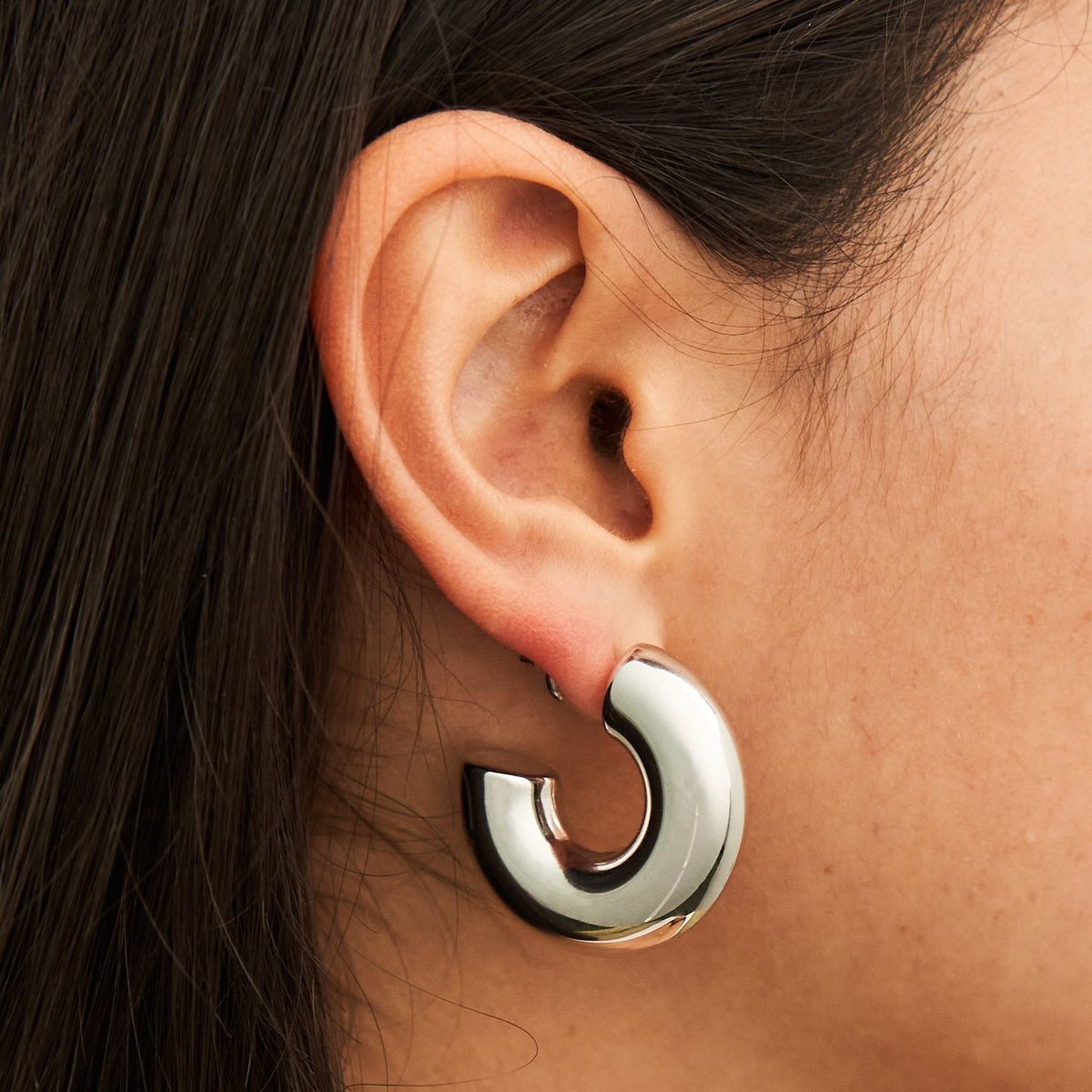 Bubble Hoop Earring